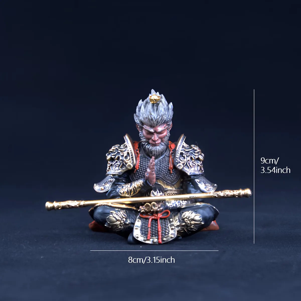 Sun Wukong Car Dashboard Ornament - Victory Pose