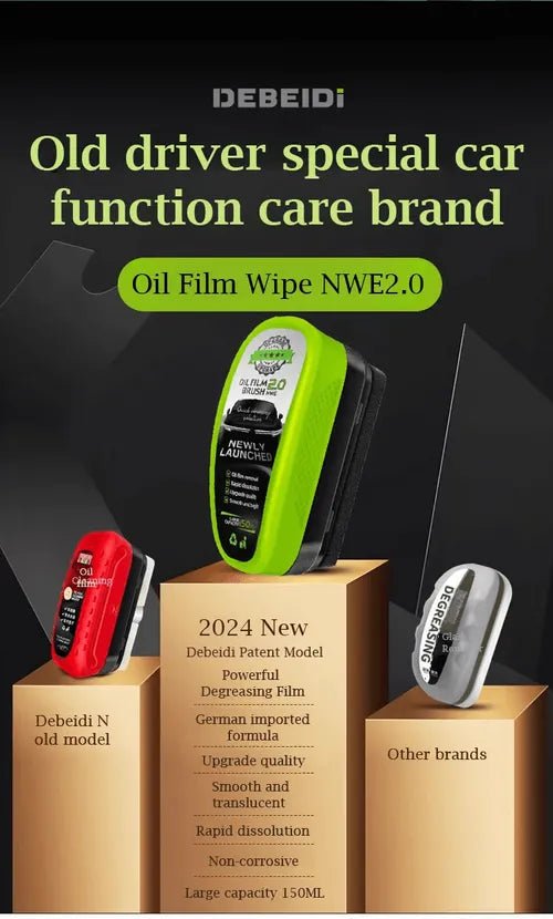 2025 New Design ✨Glass oil film cleaning wipe oil film remover - Tanzania Store