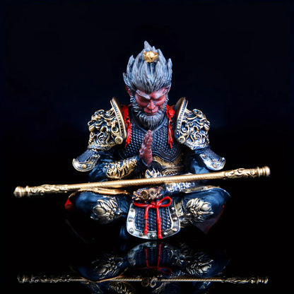 Sun Wukong Car Dashboard Ornament - Victory Pose
