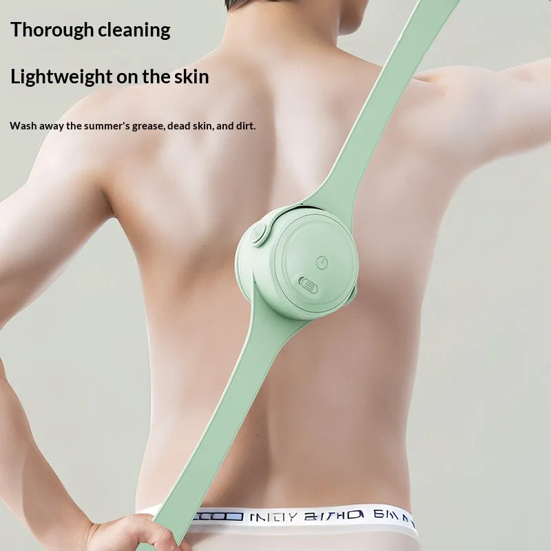 Electric Bath Brush - Waterproof Full Body Exfoliating Back Scrubber