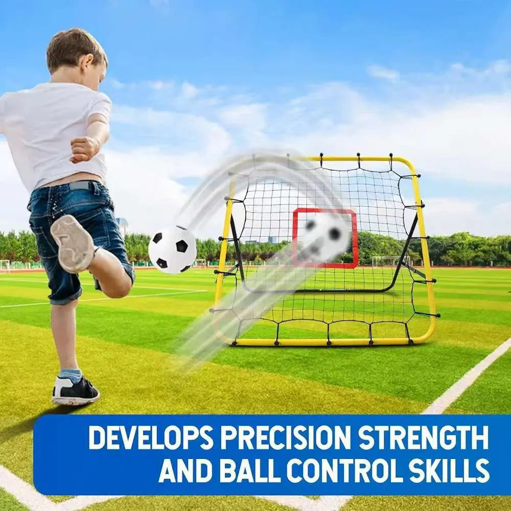 Football Rebound Net - Multi-Function Solo Training Rebounder & Goal