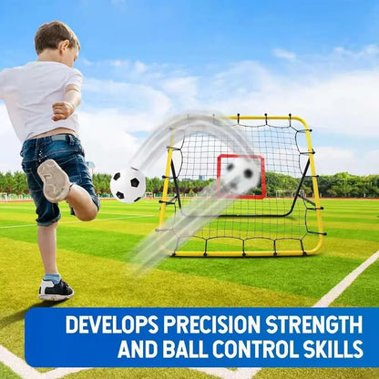 Football Rebound Net - Multi-Function Solo Training Rebounder & Goal