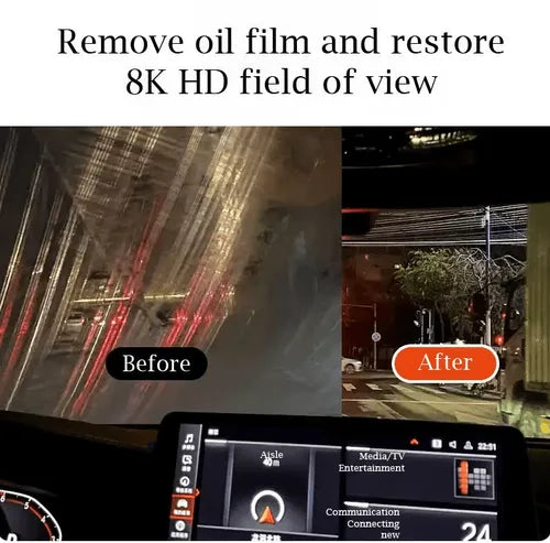 2025 New Design ✨Glass oil film cleaning wipe oil film remover - Tanzania Store