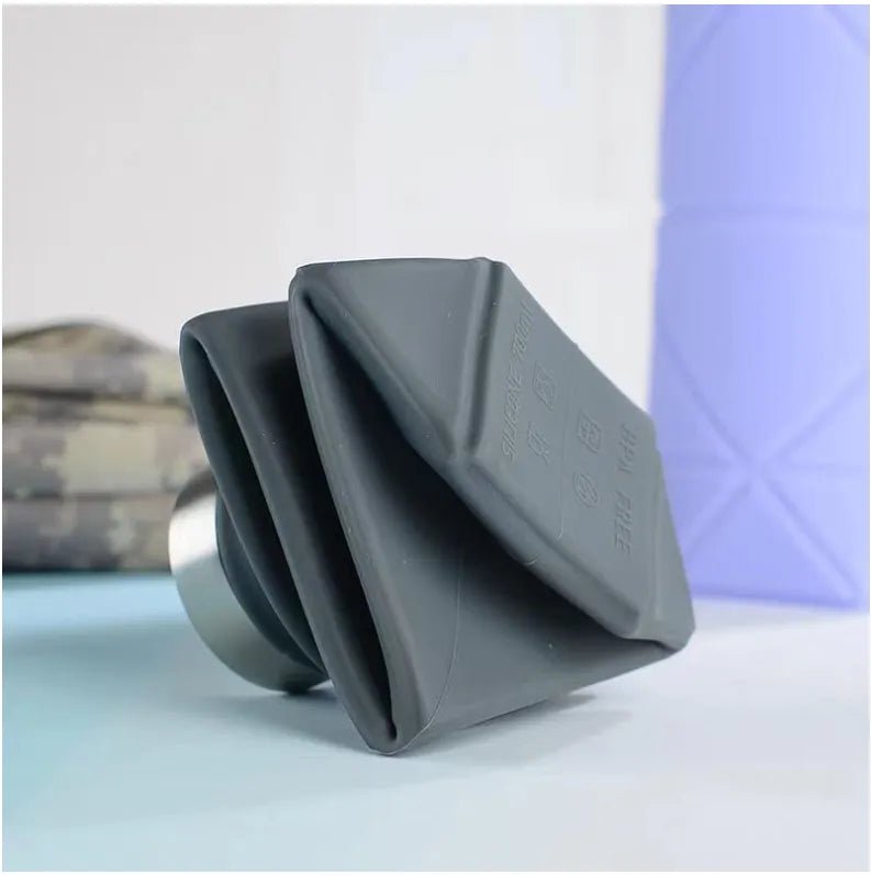 Collapsible Silicone Water Bottle Outdoor Travel - Tanzania Store