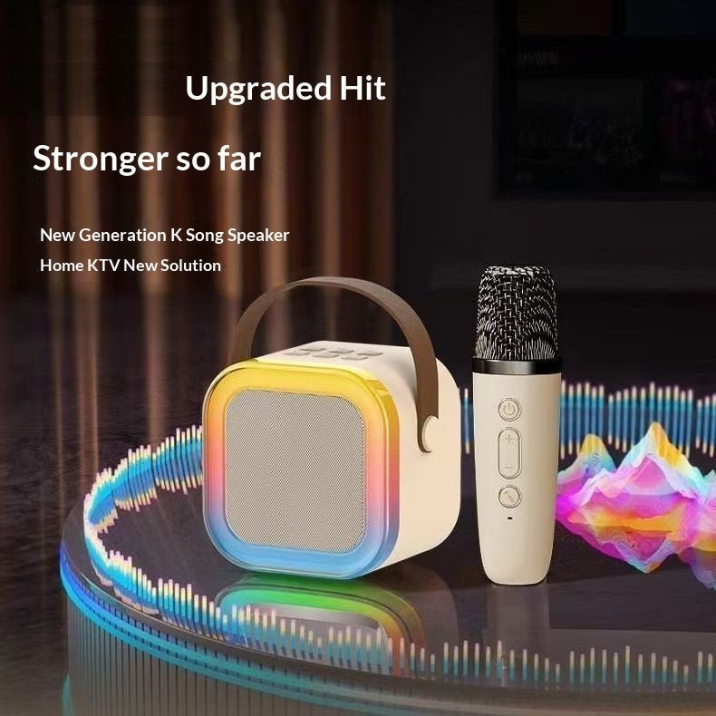 Karaoke Microphone Speaker 2 Mic Bluetooth - Tanzania Store