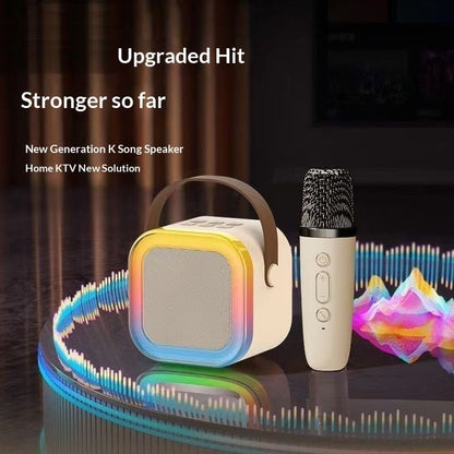 Karaoke Microphone Speaker 2 Mic Bluetooth - Tanzania Store