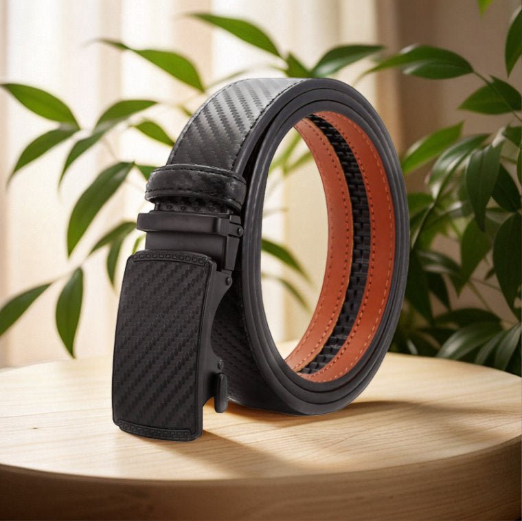 Men's Luxury Alloy Automatic Belt - Business Fashion Waistband for Everyday Wear - Tanzania Store