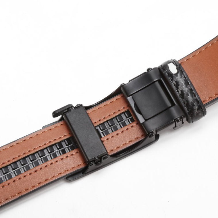 Men's Luxury Alloy Automatic Belt - Business Fashion Waistband for Everyday Wear - Tanzania Store