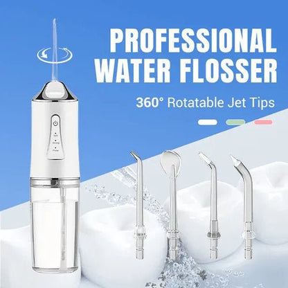 Portable Water Flosser - Cordless Pulse Oral Irrigator for Teeth Cleaning - Tanzania Store