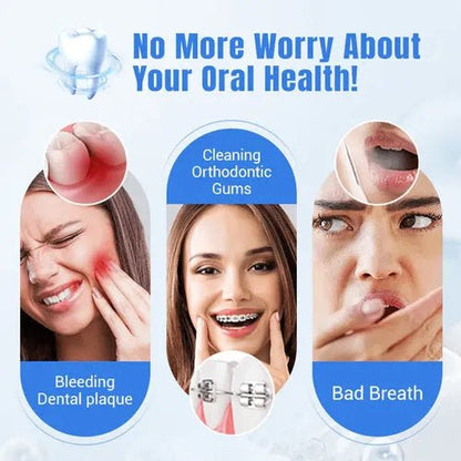 Portable Water Flosser - Cordless Pulse Oral Irrigator for Teeth Cleaning - Tanzania Store
